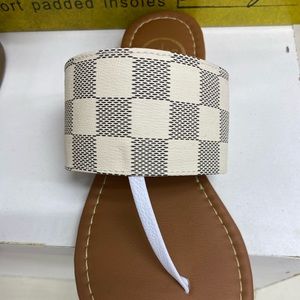 Louis Vuitton Print Sandals